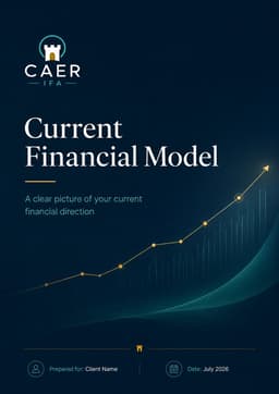 Caer IFA Current Financial Model report cover